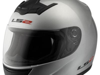Шлем для мотоцикла FF350 K SINGLE MONO GLOSS SILVER L
