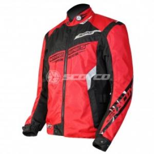 Куртка мотоциклетная JK28 красная (XL) Scoyco