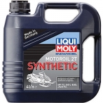Синтетическое моторное масло для снегоходов Snowmobil Motoroil 2T Synthetic 4л